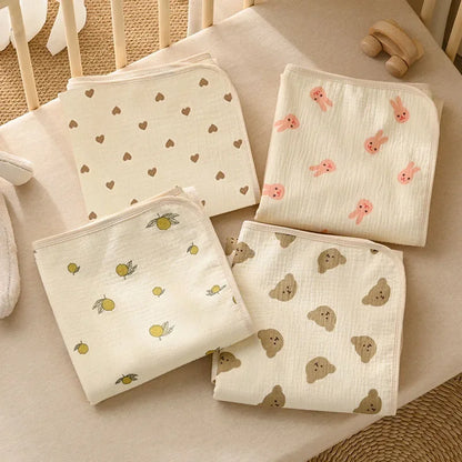 Reusable Baby Changing Mat Cover Baby Diaper Mattress Diaper for Newborn Cotton Waterproof Changing Pads Floor Play Mat