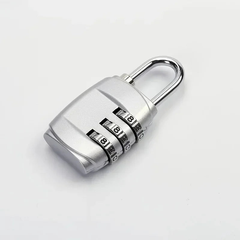 7 Colors Digit Password Lock Combination Suitcase Luggage Metal Code Password Locks Padlock Travel Safe Anti-Theft Color Locks