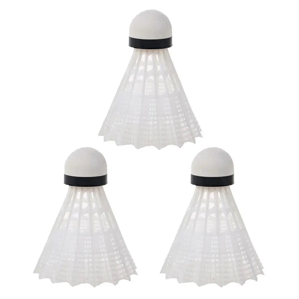 Nylon Badminton Shuttlecocks with Great Stability Durability, Indoor Outdoor Sports Training Balls
