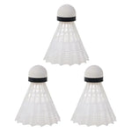 Nylon Badminton Shuttlecocks with Great Stability Durability, Indoor Outdoor Sports Training Balls