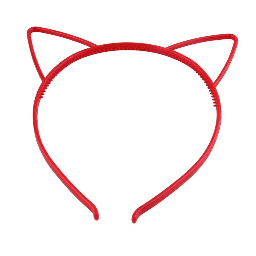 Carto Cat Ears Headbands Kids Fashion for Women Girls Hairband Sexy Selfie Headband Party Photo Prop Animal Hair Hoop Accessories