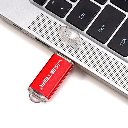 JASTER High-speed USB 2.0 Flash Drive Mini Plastic Pendrive 128MB 4GB 16GB 32GB 64GB 128GB with Keychain Memory Stick Pen Drive