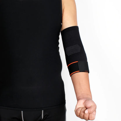 BYEPAIN 1Pcs Fitness Elbow Brace Compression Support Sleeve for Tendonitis, Tennis Elbow, Golf Treatment - Reduce Joint Pain