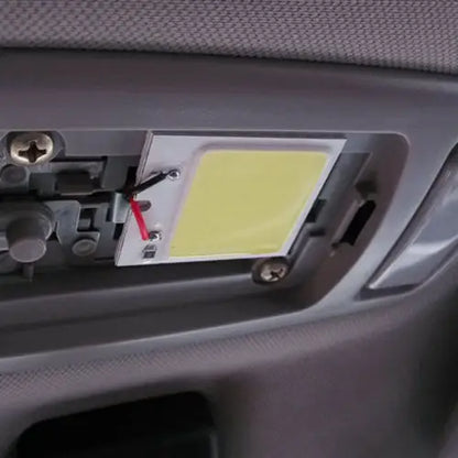 10/1 PCS 48 SMD T10 4W 12V COB Car Interior Panel LED Lights White Lamp Bulb Car Dome Reading Trunk Lamps