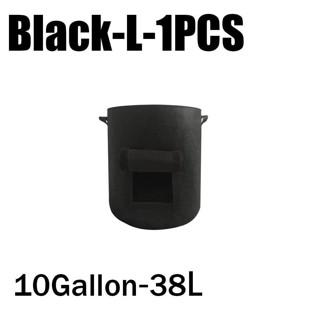 3Styles Felt, plant grow bags, nonwoven fabric garden potato pot, greenhouse vegetable growing bags, moisturizing vertical tools