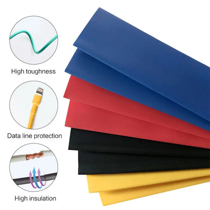 Thermoresistant Tube heat shrink tubing kit, Termoretractil Heat shrink tube Assorted Pack, diy insulation for cables shrink wrap