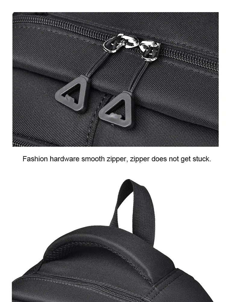 A Multi-layer Waterproof and Stylish Oxford Backpack, Large-capacity Simple Commuter Out-of-town Student Backpack