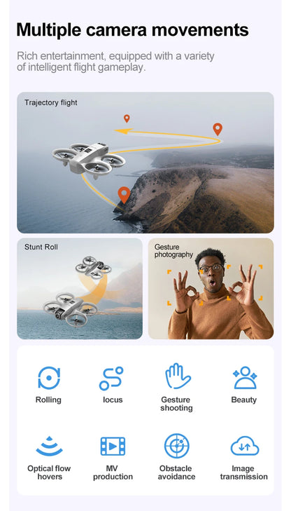 GT3 Drone 8K HD Dual Camera GPS 5G Professional Aerial Photography Remote Control Aircraft with VR Glasses Quadcopter UAV