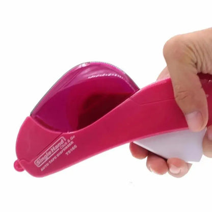 1Pcs Automatic Tape Dispenser Hand-held One Press Cutter for Gift Wrapping Scrap Booking Book Cover