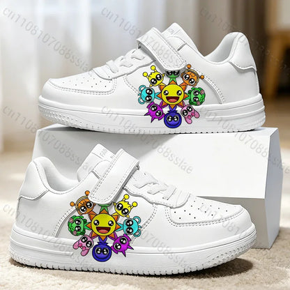 Sprunkis Cartoon Pattern Girls Boys Teenager Student Kids Lightweight Wear-resistant Easy To Wear Lovely Casual Sports Shoes