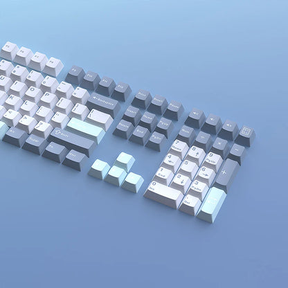 126 Keys Double Shot PBT Cherry Keycaps Mechanical Game Keyboard Wireless for MX Switch Keycap GMK67 GMK87 GMK61 Keyboard Keycap