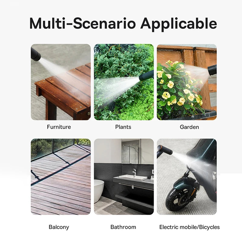 Water Gun, Car Wash Gun, High Pressure Washer Cleaner Supplies, Watering Spray Sprinkler and Nozzle Water Jet, Garden Washer, Baseus