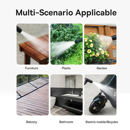 Water Gun, Car Wash Gun, High Pressure Washer Cleaner Supplies, Watering Spray Sprinkler and Nozzle Water Jet, Garden Washer, Baseus