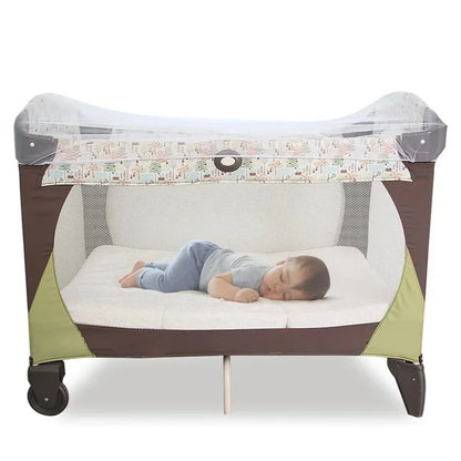 Mosquito Net for Fully Covered Baby Stroller Durable Mosquito Net for Baby Cradle Crib Mosquito Net for Portable Mini Crib