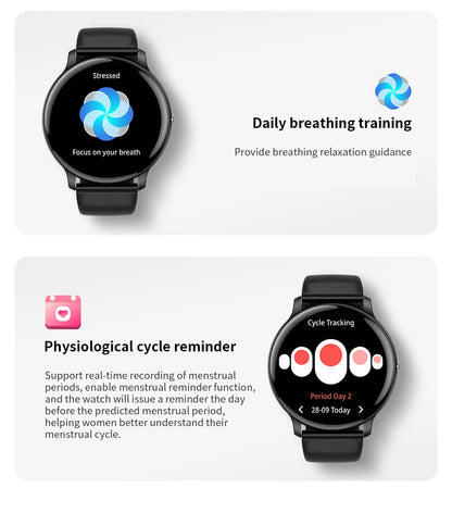 Bluetooth Call Smart Watch Women Custom Dial Watches Men Sports Fitness Tracker Heart Rate Smartwatch For Android iOS