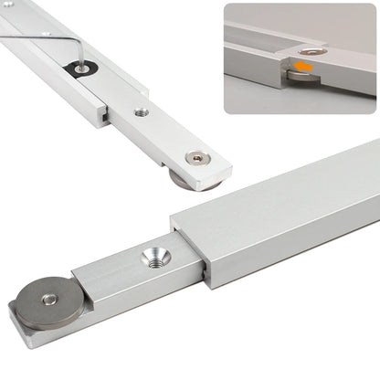 Aluminium Alloy T-tracks Slot Miter Track And Miter Bar Slider Table Saw Miter Gauge Rod Woodworking Tool Durable In Use