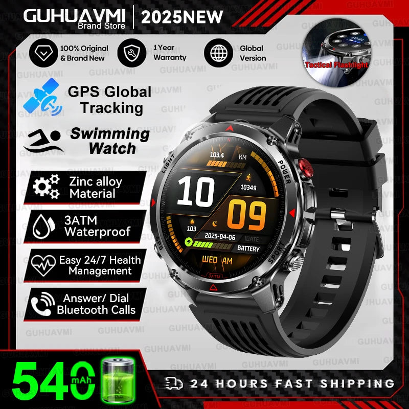 New Professional GPS Sports Smart Watch, Outdoor RIDE Run GPS track Swim Watchs Compass Altimeter, 3ATM Sports Bracelets, men, ladies