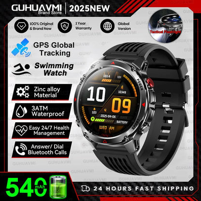 New Professional GPS Sports Smart Watch, Outdoor RIDE Run GPS track Swim Watchs Compass Altimeter, 3ATM Sports Bracelets, men, ladies