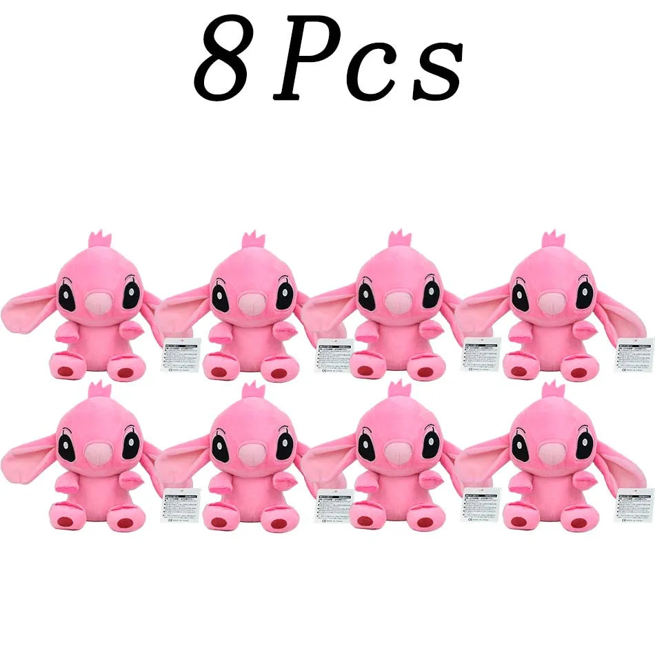 2028 New 12cm 20cm 25cm Stitch Stuffed Plush Models Cartoon Stuffed Plush Dolls Anime Plush Baby Toys Kawaii Kids Birthday Gifts