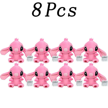2028 New 12cm 20cm 25cm Stitch Stuffed Plush Models Cartoon Stuffed Plush Dolls Anime Plush Baby Toys Kawaii Kids Birthday Gifts