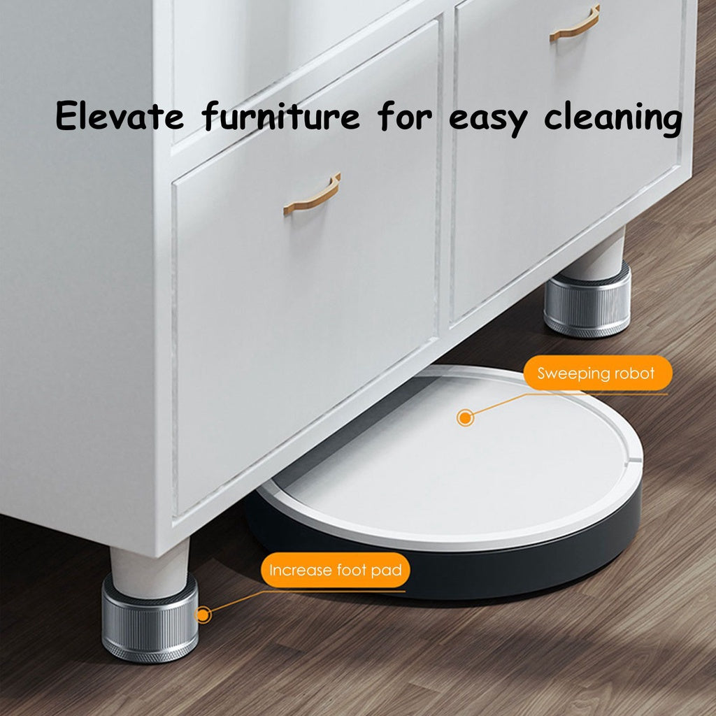 2/4Pcs, Metal Furniture Leg Booster Pad, Bed Riser, Height Adjustable Sofa Feet, Washing Machine Leg Cusion
