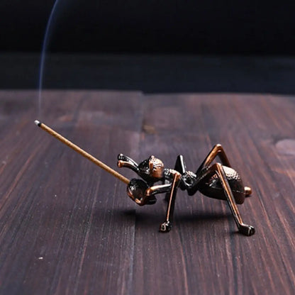 Brass Incense Burner Holder For Incense, Stick Coil Bottle Gourd Shaped Copper Incense Holder, Copper Censer