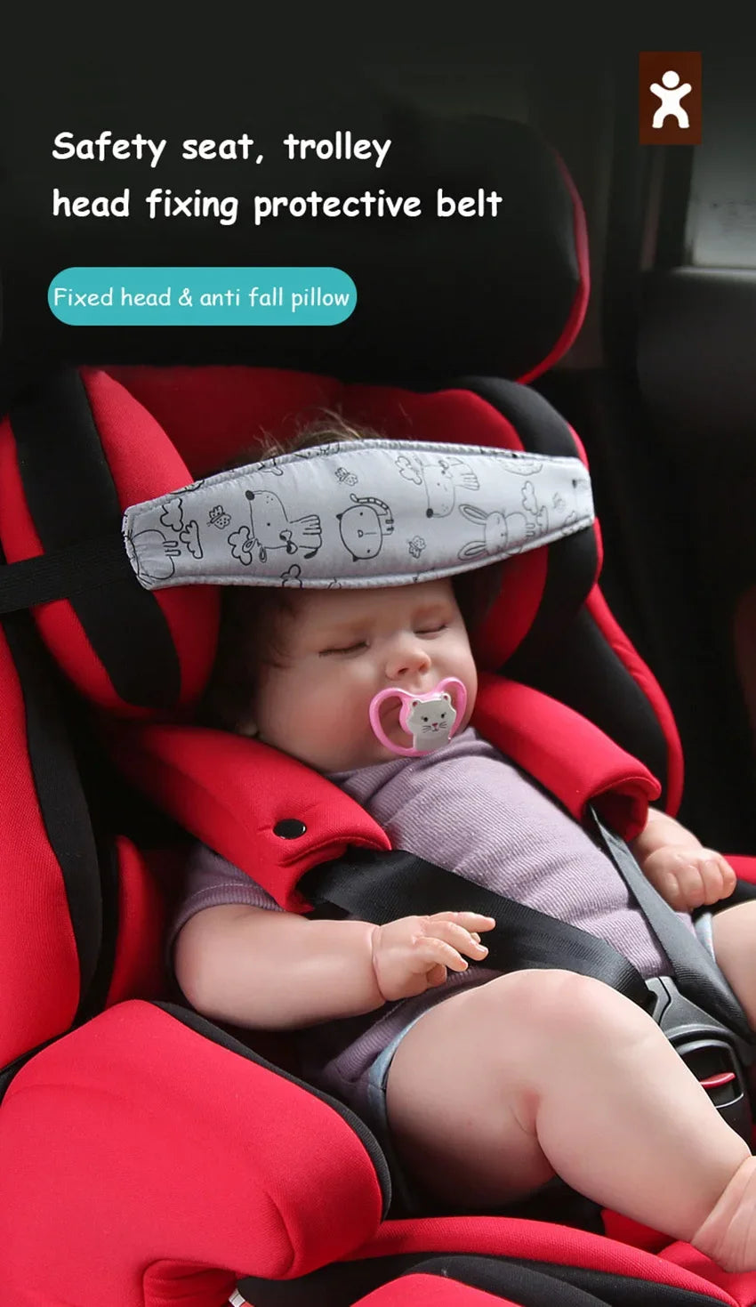 For Kids Toddler Auto Seat Travel Sleep Aid, Head Fixed Strap, Baby Car Safety Belt, Auto Seat Belts, Sleep Aid Head Support