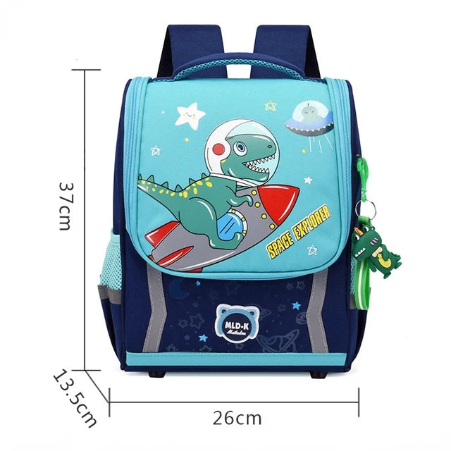 Cute Girls Unicorn Backpacks For Boys 1-3 Grade Cartoon Orthopedic Waterproof Backpack Kindergarten School Bag Mochila Escolar