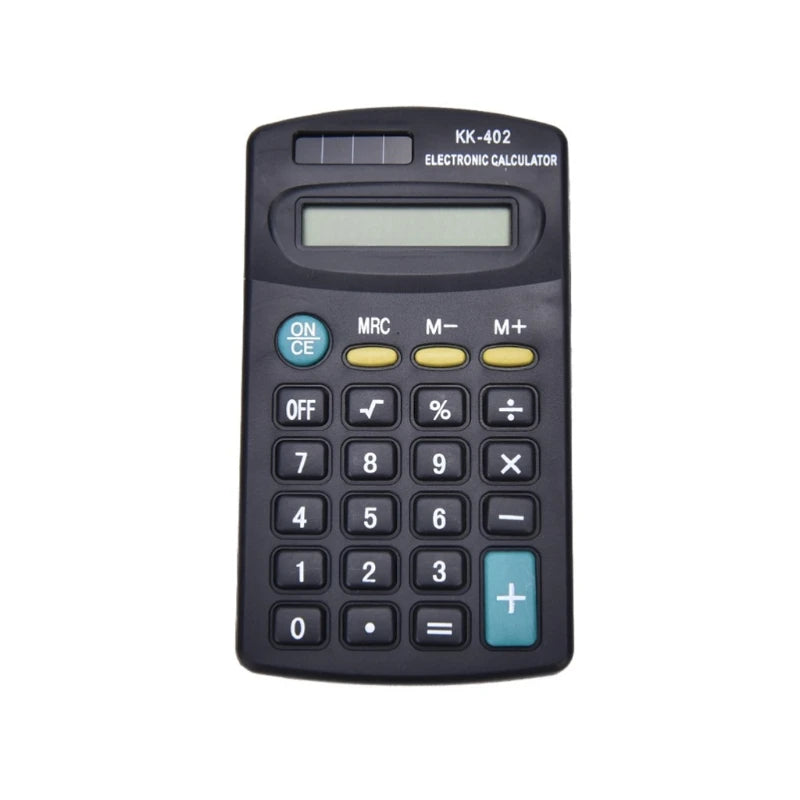 8-Digit Standard Electronic Calculators, Battery-Powered Calculator with Large LCD Display for Office, Home, School Use