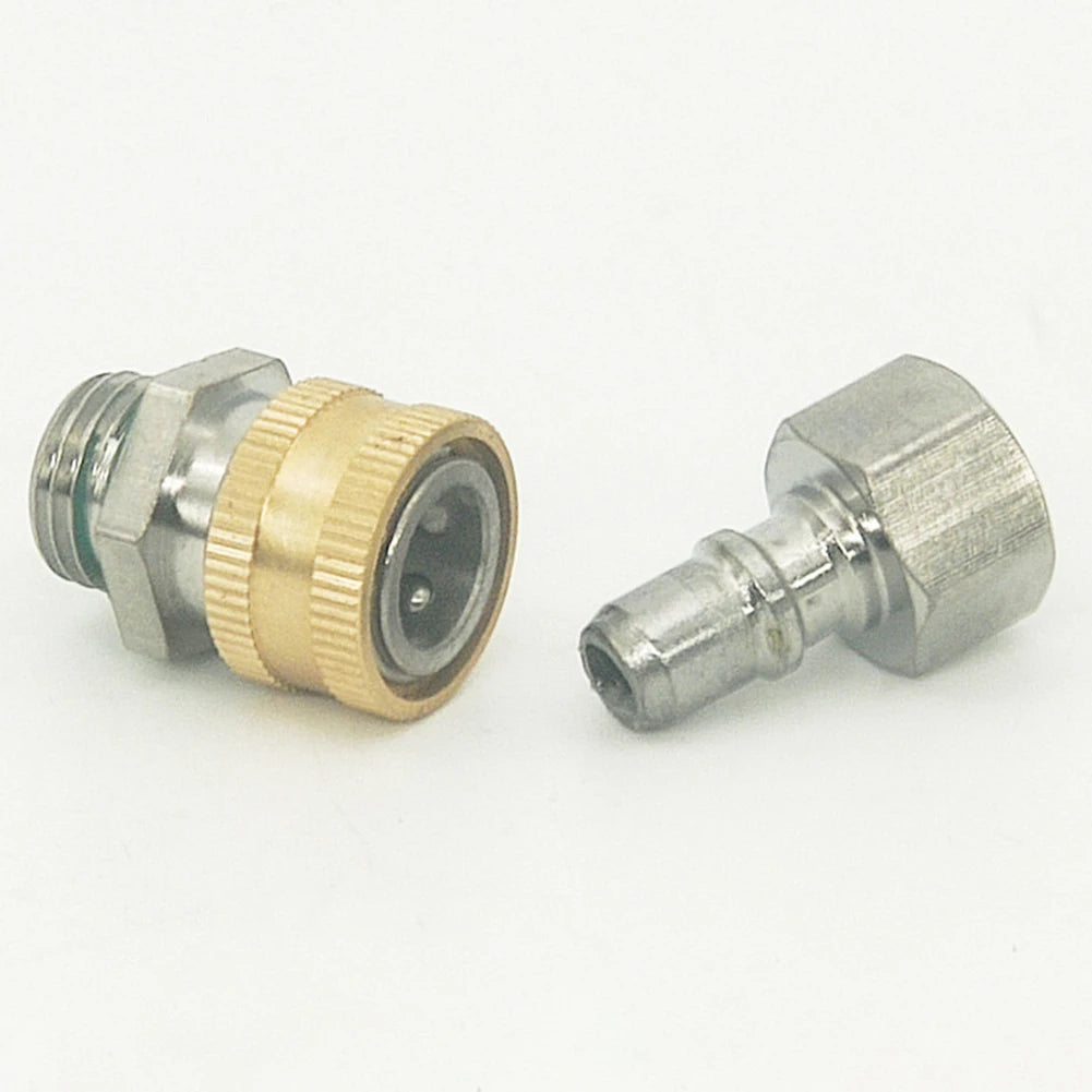 1Pcs Copper Quick Connector For Agricultural Dosing Plunger Pump High Pressure Hose Dispenser Connector Accessories