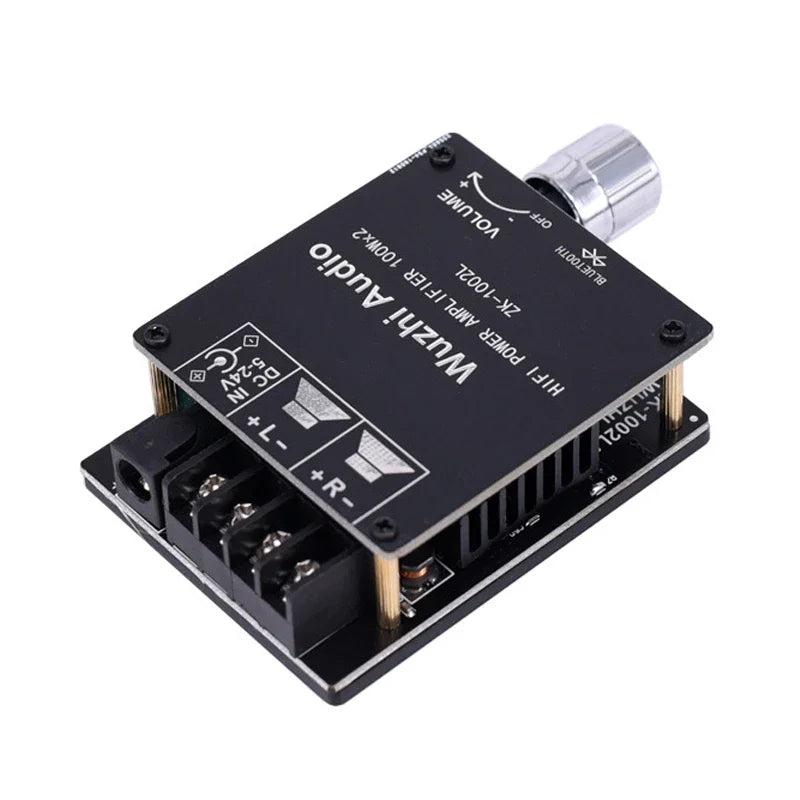 2*100W TDA7498E Audio Power Amplifier Bluetooth-compatible 5.0 Stereo HiFi Class D Digital Home Theater AUX Music AMP