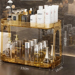 1pc Versatile  Cosmetic Organizer - Transparent, Multi-Layer Storage For Makeup & Skincare, Perfect For Bathroom & Bedroom