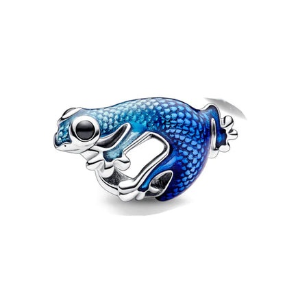 New Hot Selling Blue Pentagram, Butterfly Bead Turtle, Fish Pendant Suitable for European Original Bracelet DIY Exquisite Jewelry