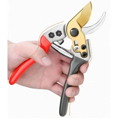 1 Pcs Horticultural Stainless Steel Scissors for Effortless Pruning of Branches, Fruit Trees, Coarse Branches, and Branches