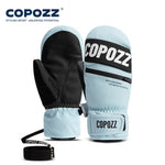 COPOZZ Upgrade Thicken Ski Gloves Winter Men Women 3M Thinsulate Thermal Snowboard Gloves Waterproof Warm Mittens Ski Gloves