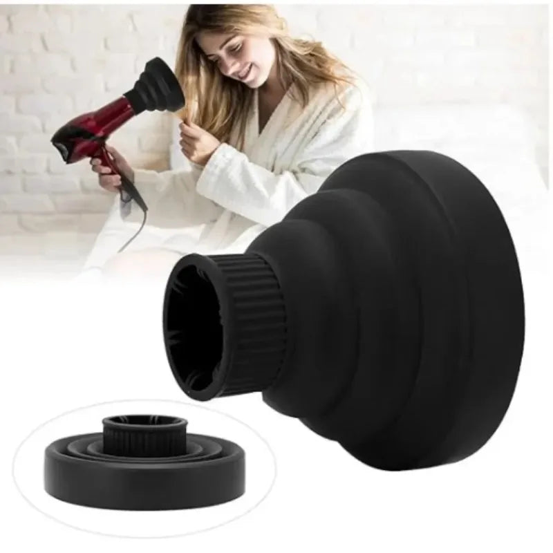 Telescopic Hair Dryer Universal Hair Curler Cover Diffuser Plate Hairdressing Tool Accessories Curling Iron Barber Supplies