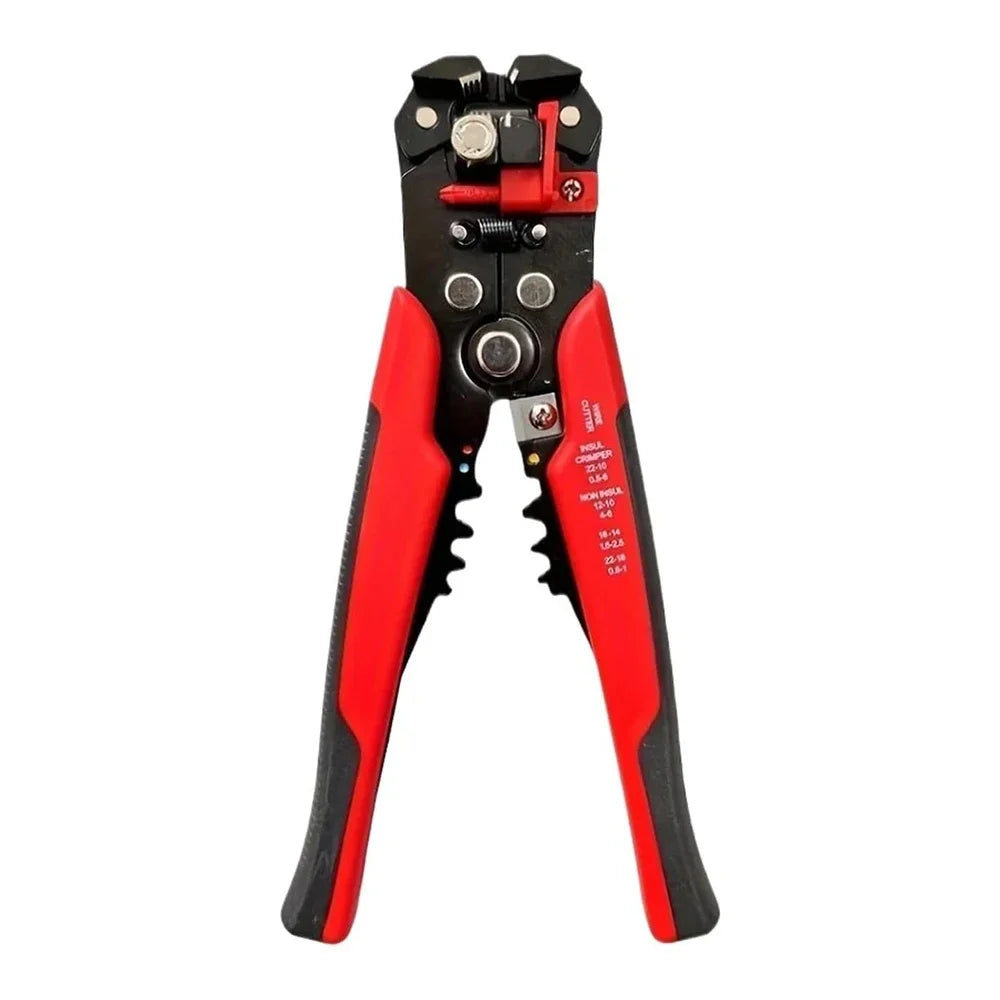 Crimper Cable Cutter Adjustable Automatic Wire Stripper Multifunctional Stripping Crimping Pliers Terminal Hand Tool