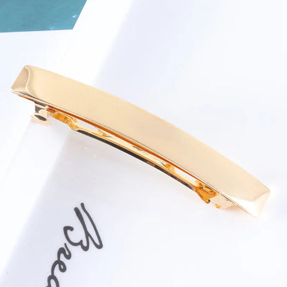 Metal Hair Clips Claw For Women Geometric Hairpin Barrettes Vintage Gold Silver Hairgrips Girls Ponytail Holder Hair Accessories