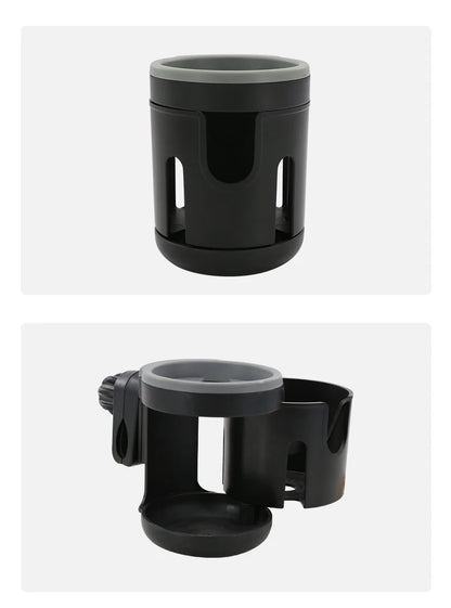 Stroller Cup Holder Phone Support Milk Bottle Drink Cup Holder Conversion 2 Cups Universal for Pram Baby Stroller Accessories