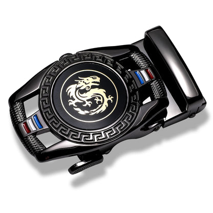 60 Kinds Metal Mens Relacement Belt Buckles Button Sliding Buckle Without Belt Black Gold Blue for 3.5 cm Ratchet Belts ONLY