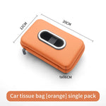 Car sun visor tissue box, seat back car mounted tissue box, car mounted armrest box, high-end storage decoration sanitary paper box