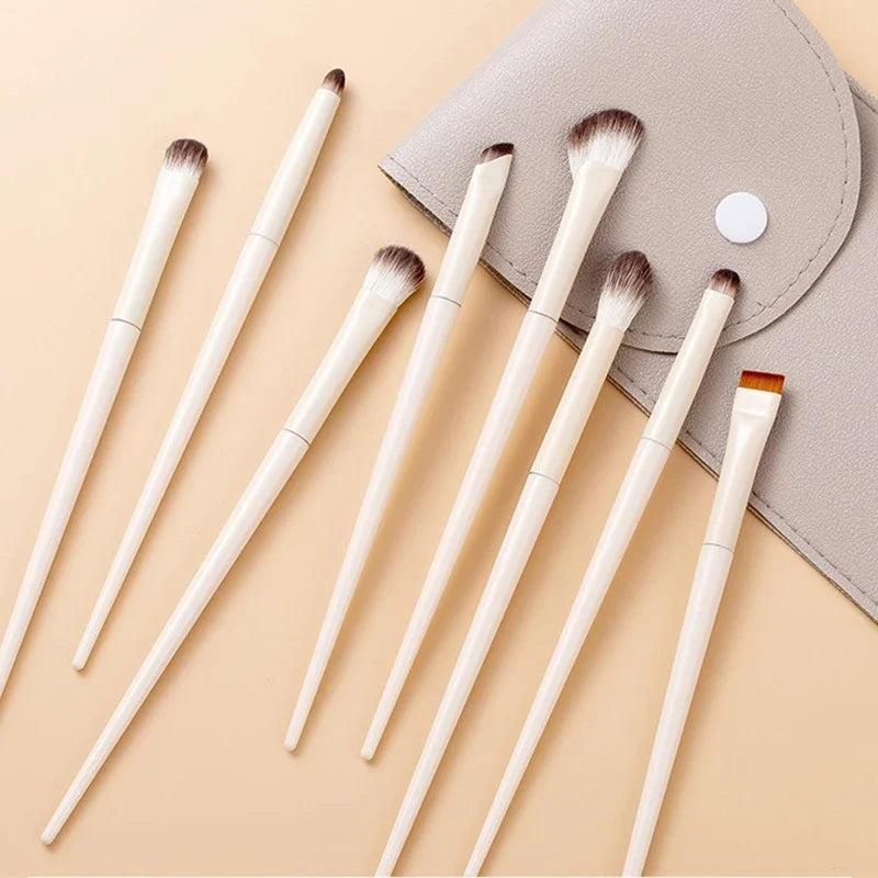 5/6/8/10pcs Makeup Brushes Set Professional Soft Eye Makeup Brushes Contouring Eyeshadow Eyeliner Eye Detail Brush Makeup Tools