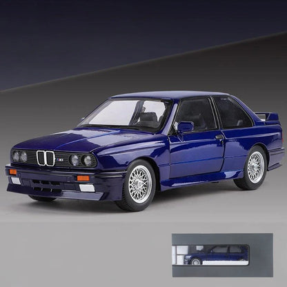 1:24 M3 E30 IM Alloy Miniature Car, Diecast Metal Model Collection Hobbies, Birthday Present With Friend Decoration Classic Car GT