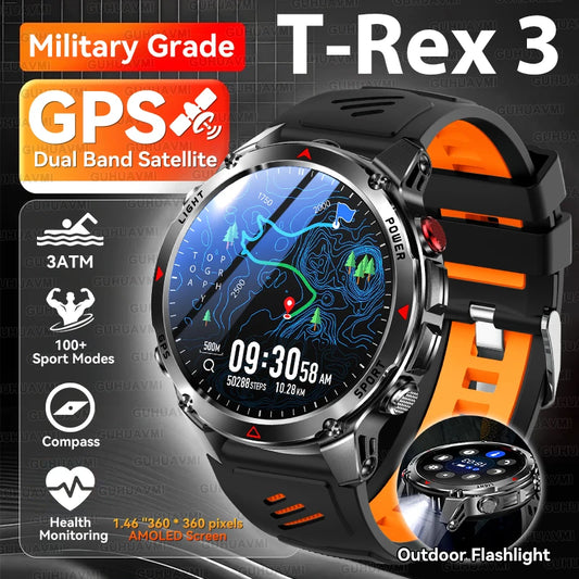 New Professional GPS Sports Smart Watch, Outdoor RIDE Run GPS track Swim Watchs Compass Altimeter, 3ATM Sports Bracelets, men, ladies