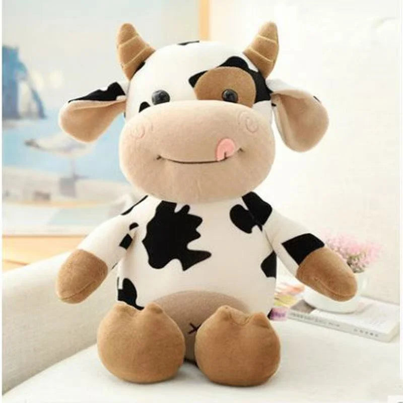 Cute Cow Plush Toy Rag Doll for Girlfriend Children's Toys Gifts Plush Toys Pillow Plushie Stuffed Animal Dolls