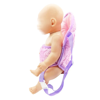 Doll accessories for 15-17 inch newborn doll backpack, seat towel, blanket, toy diaper, panties bag