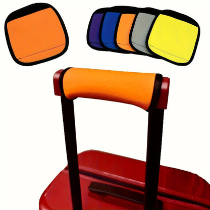 Neoprene luggage handle cover, handle protector cover, trolley case handle cover, grip cover, and baby stroller handle cover.