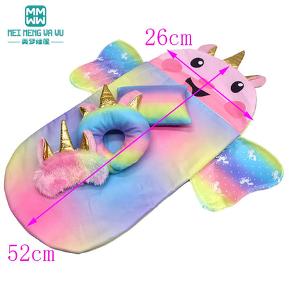 Doll accessories for 15-17 inch newborn doll backpack, seat towel, blanket, toy diaper, panties bag