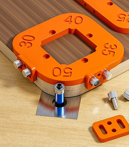 Woodworking Router Corner Radius Templates Jig R10 to R50 Routing Curved Corners Milling Circular Radian Hardness ABS Tool