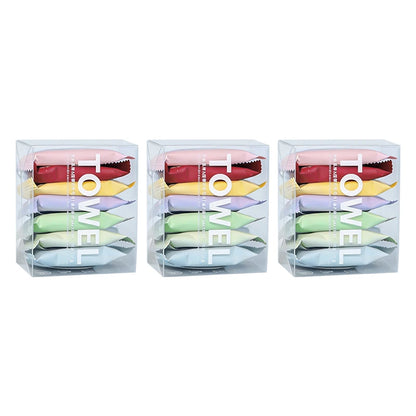 7/14 toallas desechables portátiles de viaje, toallitas cuadradas comprimidas de belleza para limpieza facial engrosadas para higiene sobre la marcha